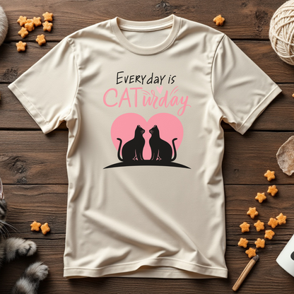 Everyday is CATurday Tee