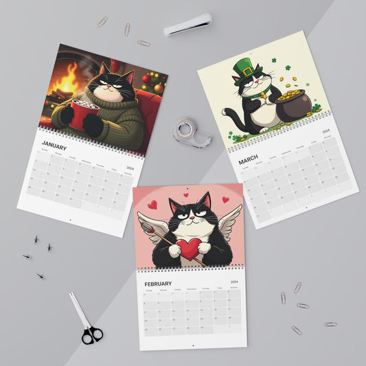 Faxy Adventures Calendar 2024 by Meowtopia