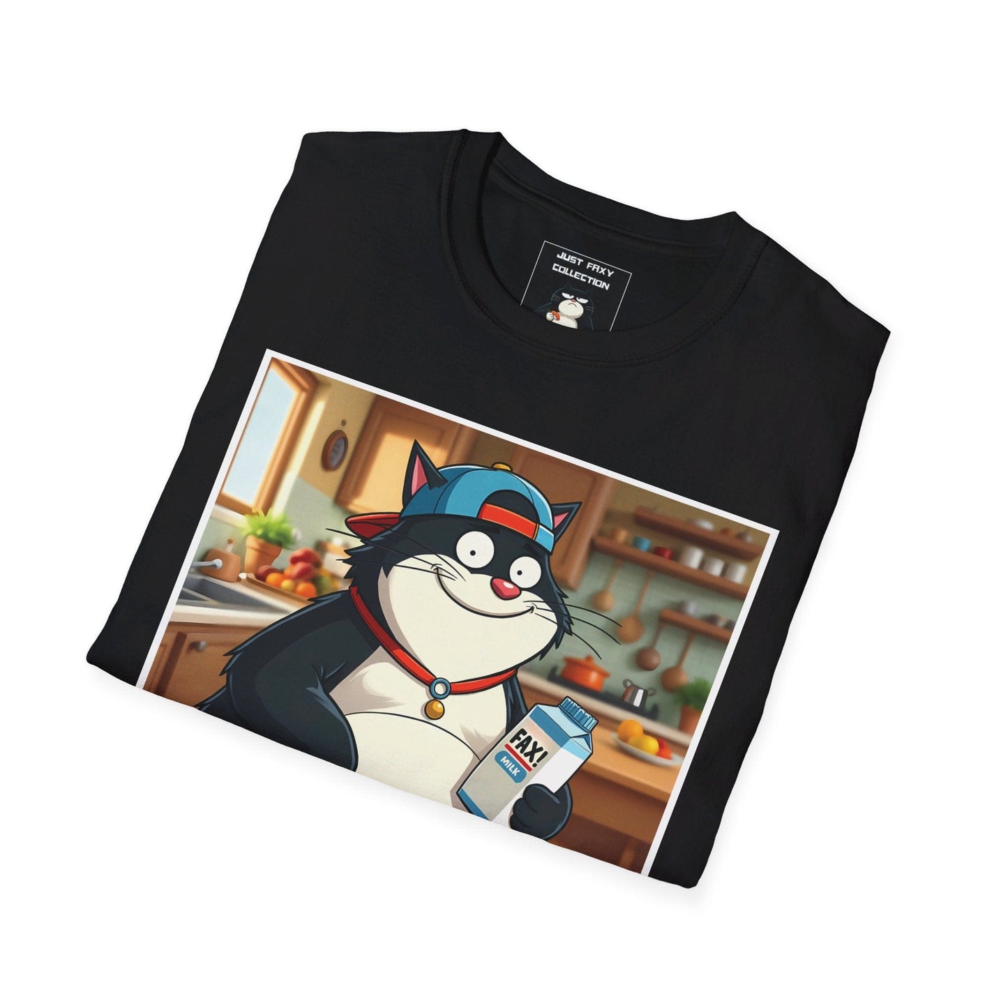 Just Faxy "Milk Break" Tee – Stay Cool, Stay Fresh! 🥛😎