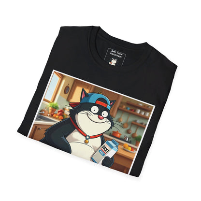 Just Faxy "Milk Break" Tee – Stay Cool, Stay Fresh! 🥛😎
