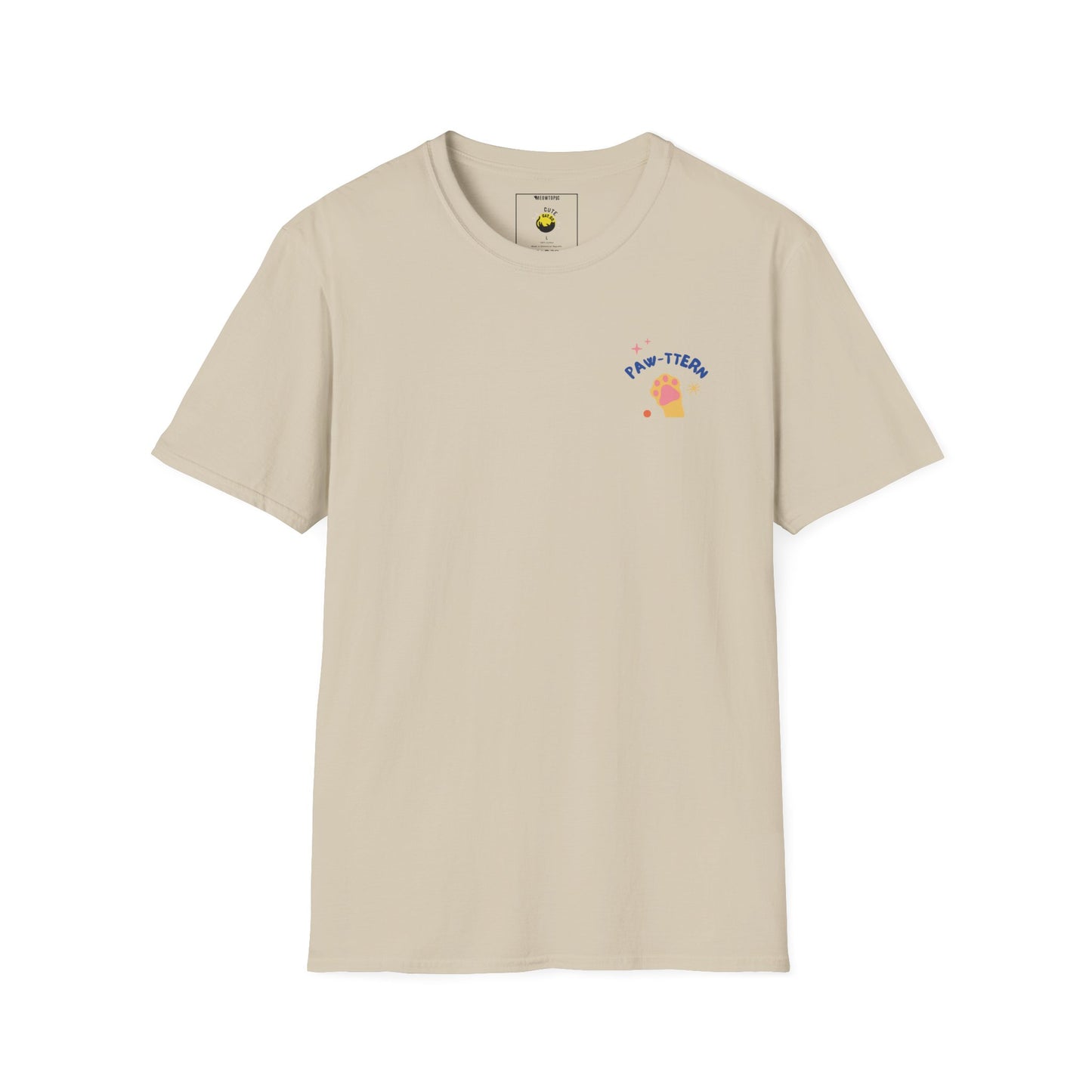 Paw-Tern Unisex Tee [Front & Back Design]