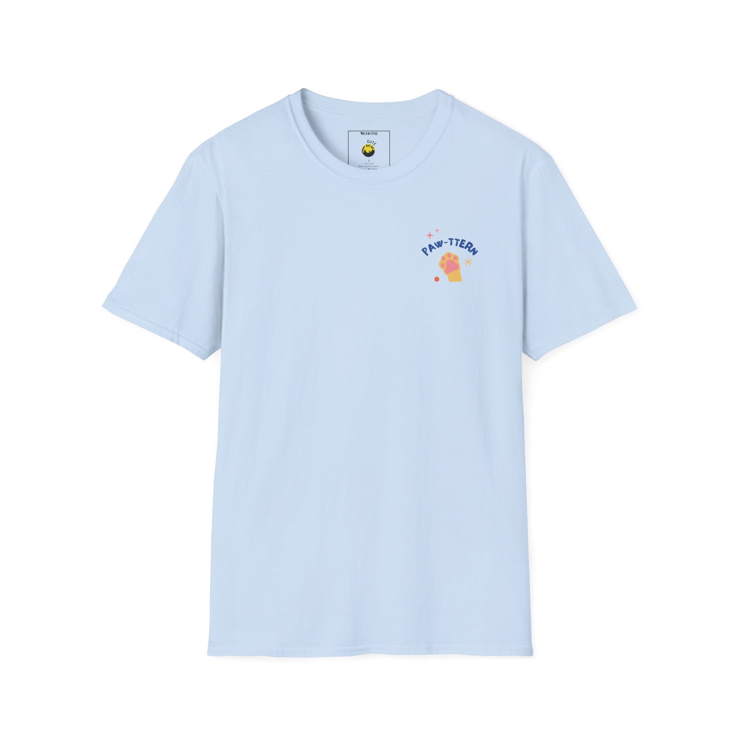 Paw-Tern Unisex Tee [Front & Back Design]