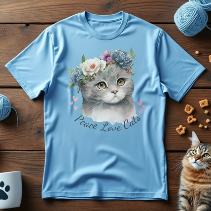 Peace Love Cats Tee