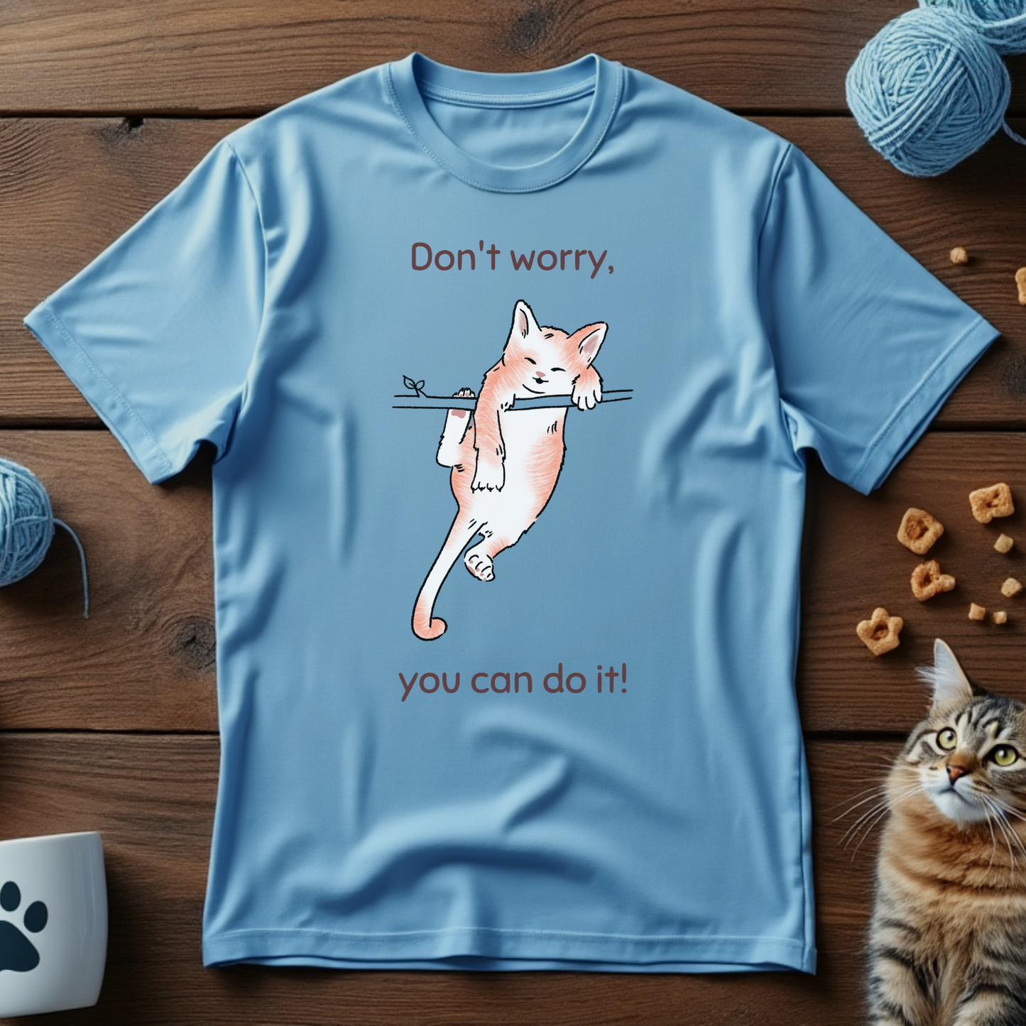 Don't Worry, You Can Do It! Unisex Tee