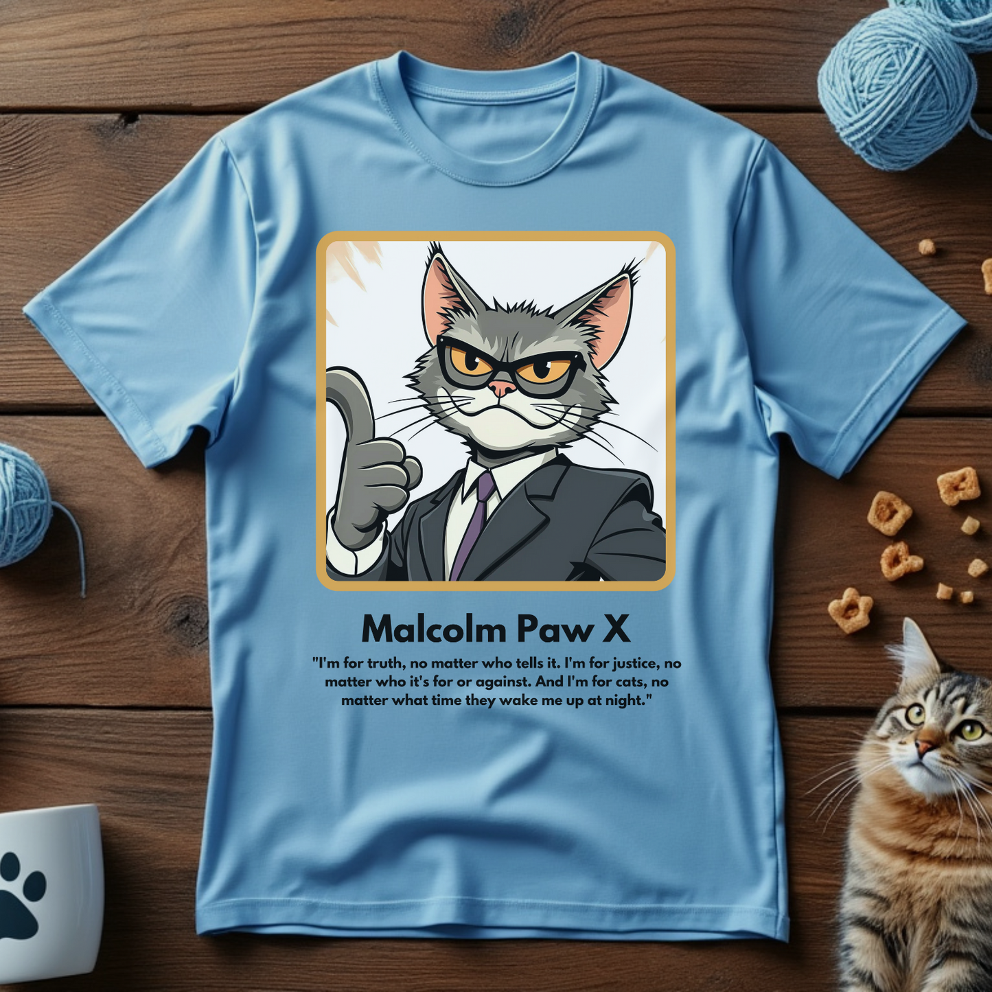Malcolm Paw X Unisex Tee