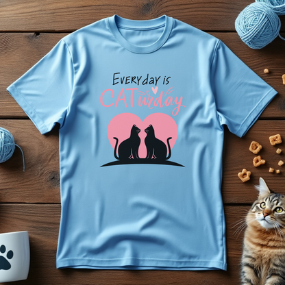 Everyday is CATurday Tee