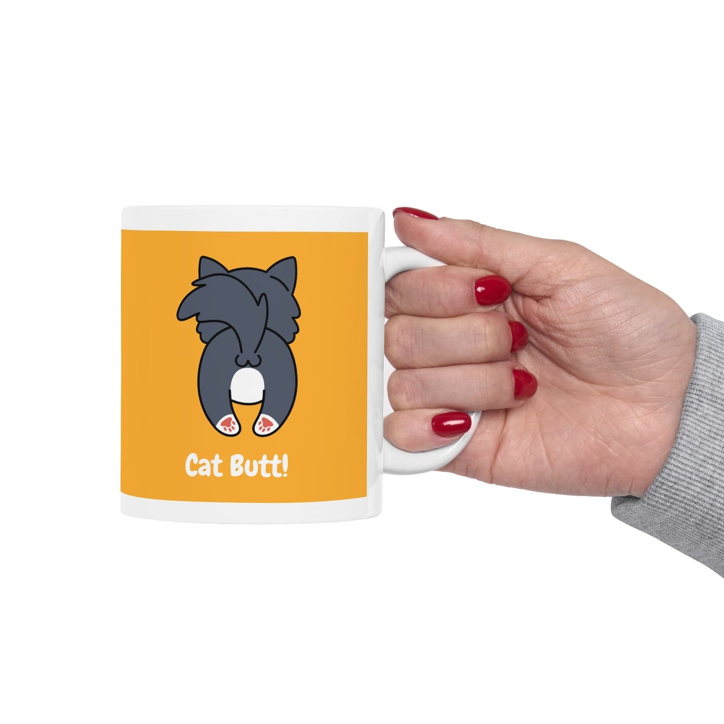 Purrfect Brew Cat Butt Mug