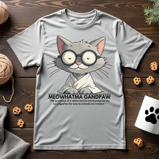 Meowhatma Gandpaw Unisex Tee