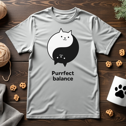Yin Yang Cat Tee