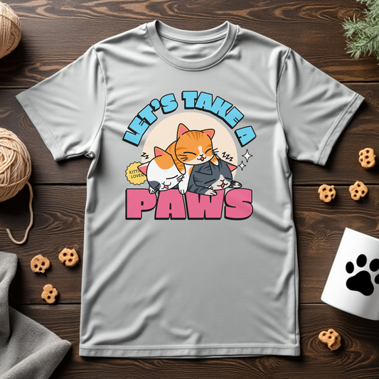 Let's Take a Paws Tee