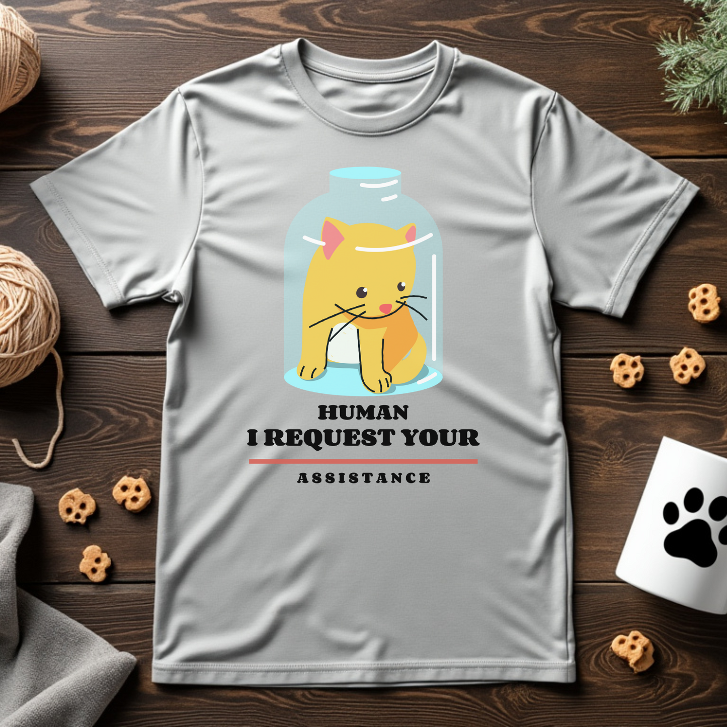 Human, I Request Your Assistance Unisex Tee