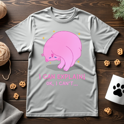 I Can Explain! Or, I Can't... Unisex Tee [Front Design]