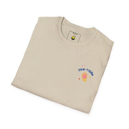 Paw-Tern Unisex Tee [Front & Back Design]