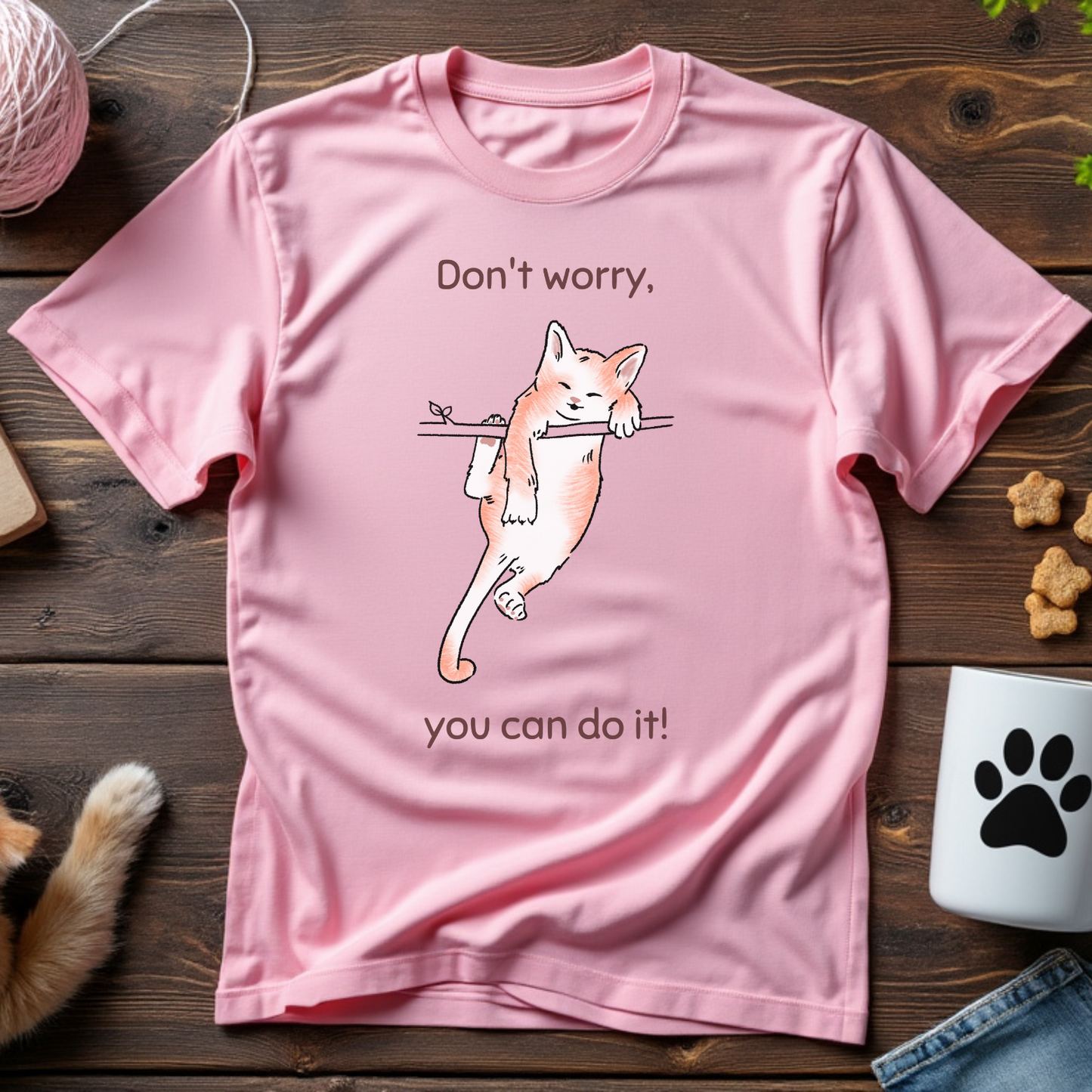 Don't Worry, You Can Do It! Unisex Tee