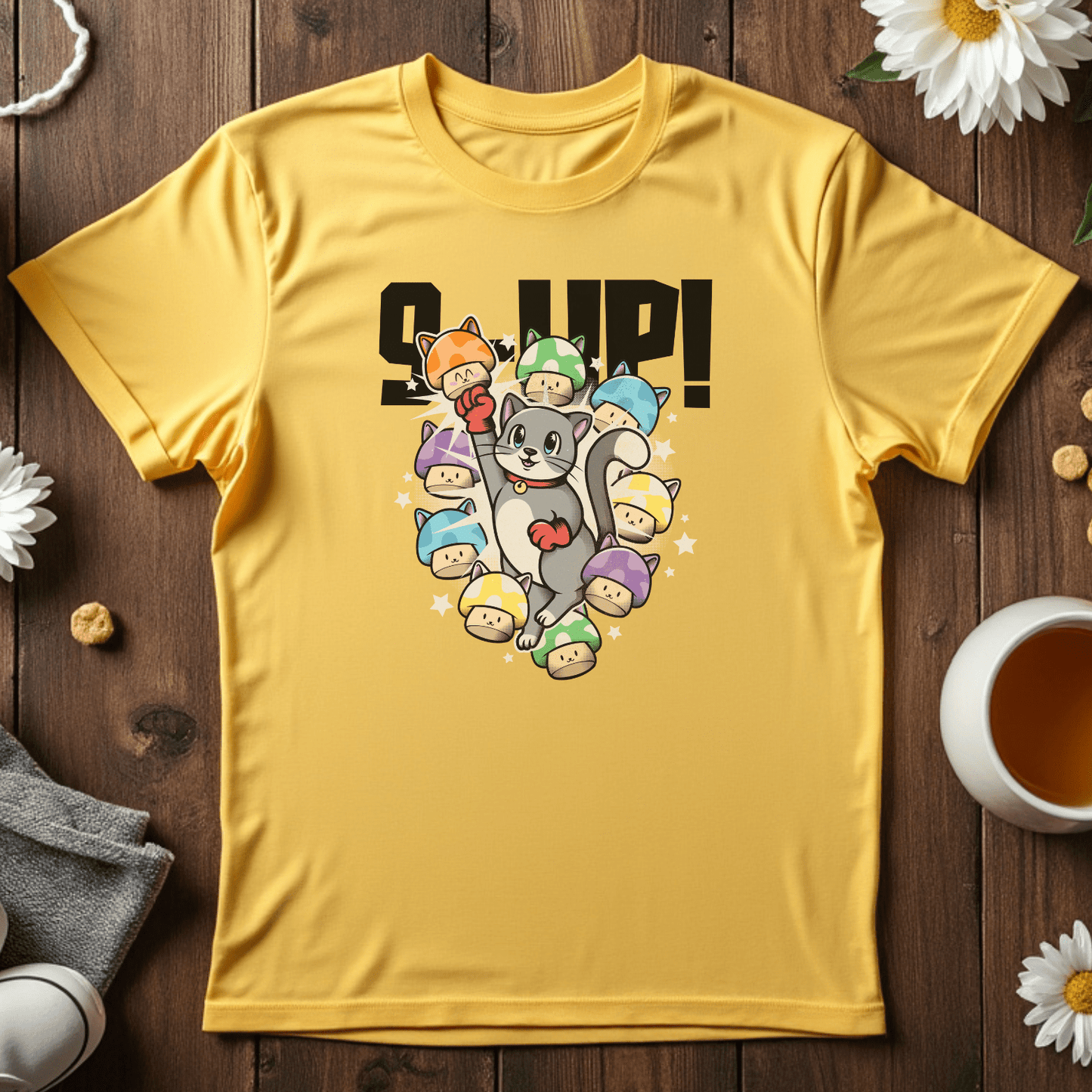 9-Up Mushroom Unisex Tee