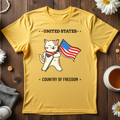 United States: Country of Freedom Unisex Tee