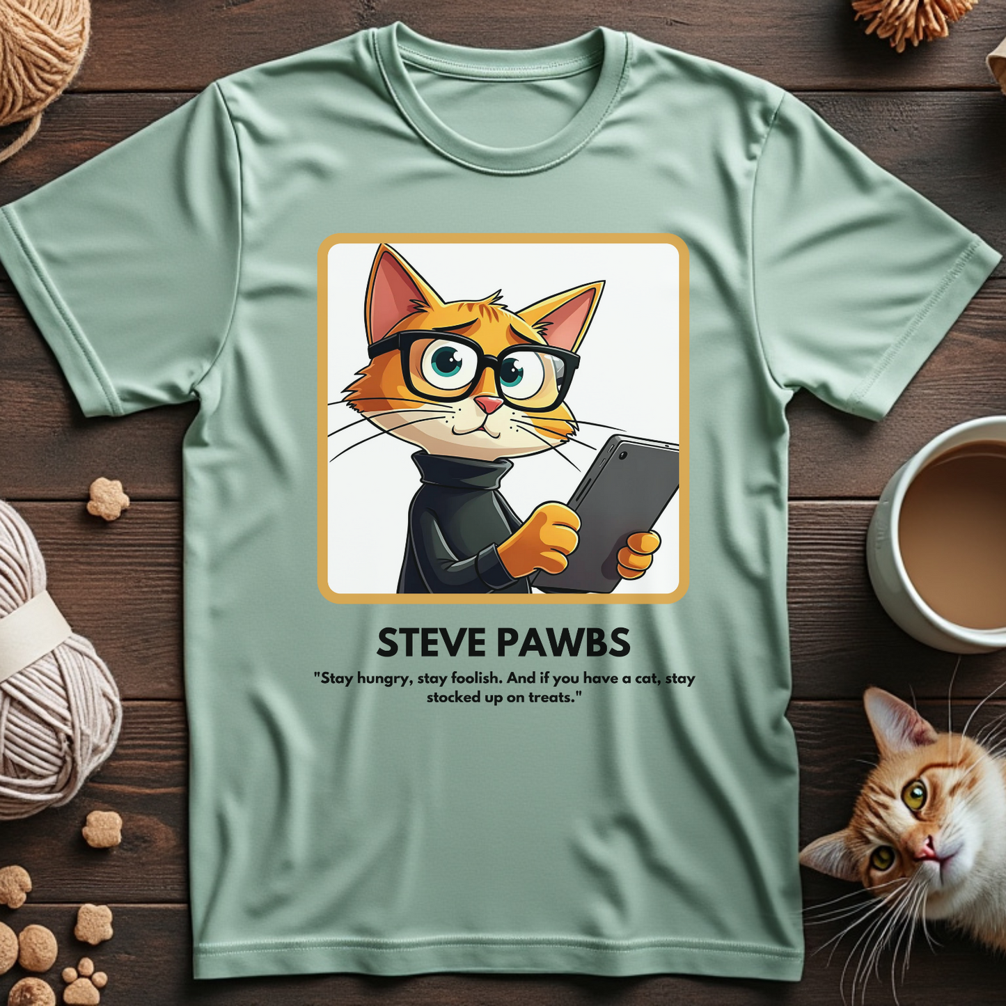 Steve Pawbs Tee