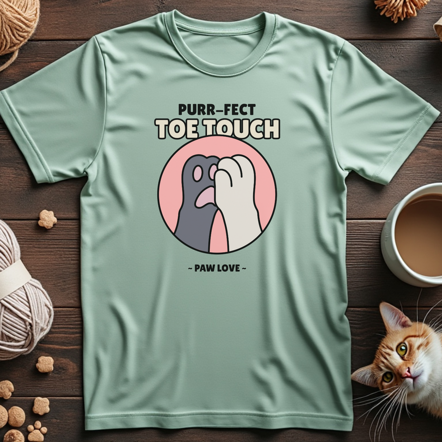 Purr-fect Toe Touch Tee