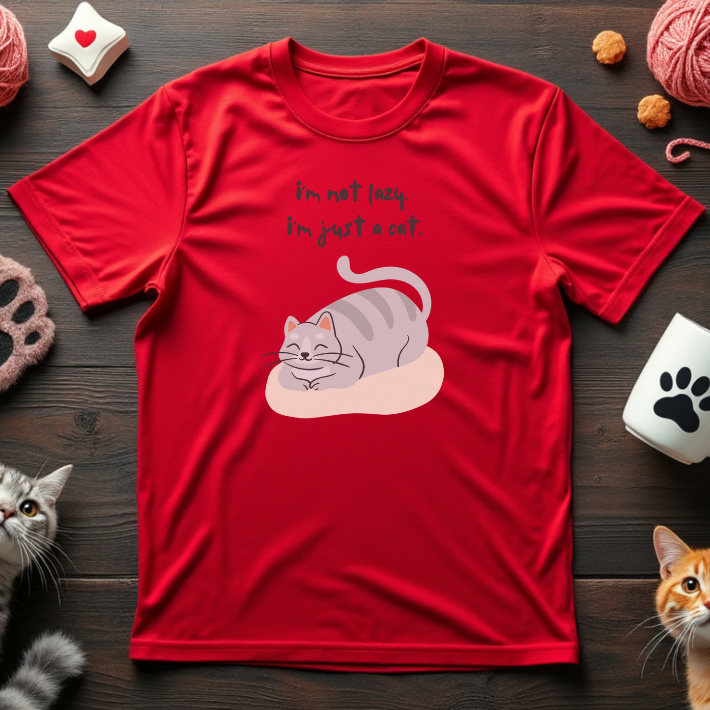 I'm Not Lazy Tee