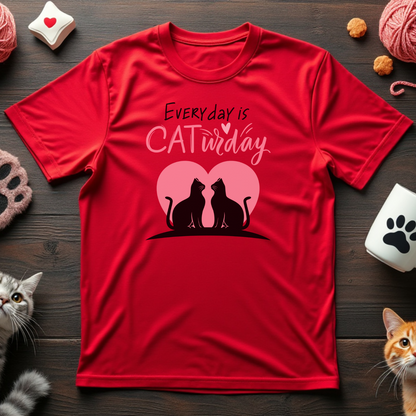 Everyday is CATurday Tee