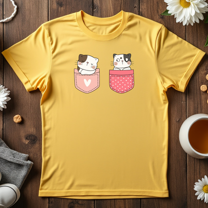 Pocket Pals Cat Tee