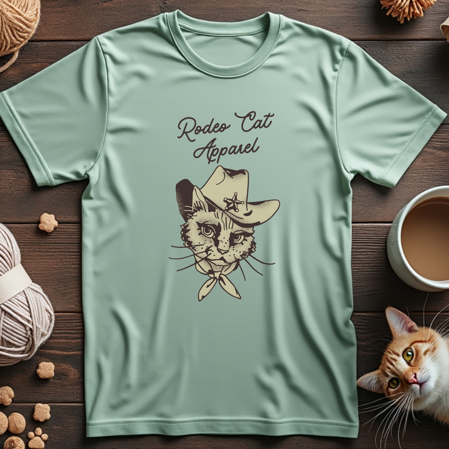 Rodeo Cat Apparel Unisex Tee