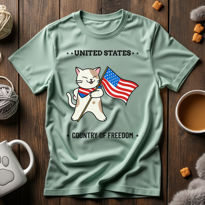 United States: Country of Freedom Unisex Tee