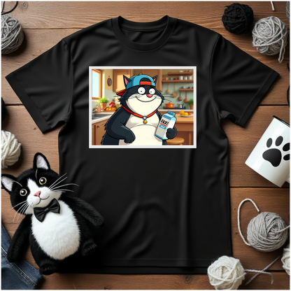 Just Faxy "Milk Break" Tee – Stay Cool, Stay Fresh! 🥛😎