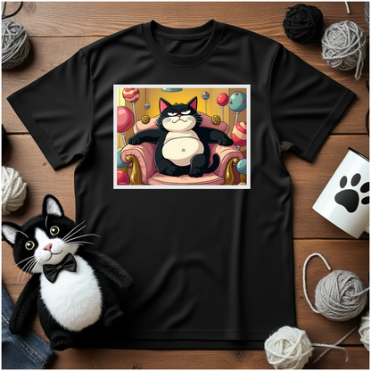 Just Faxy "Candy King" Tee – Rule Your Sweet Kingdom 🍭👑