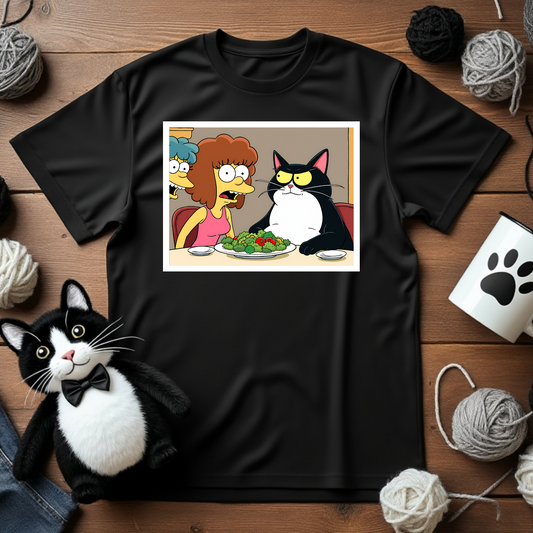 Just Faxy "Salad? Seriously?" Tee – Veggie Drama Alert 🥗🐾