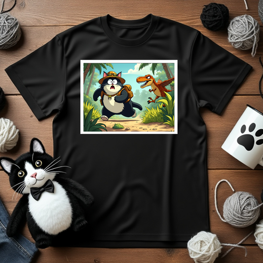 Faxy the Explorer T-Shirt – Jurassic Adventure Awaits! 🦖🌿