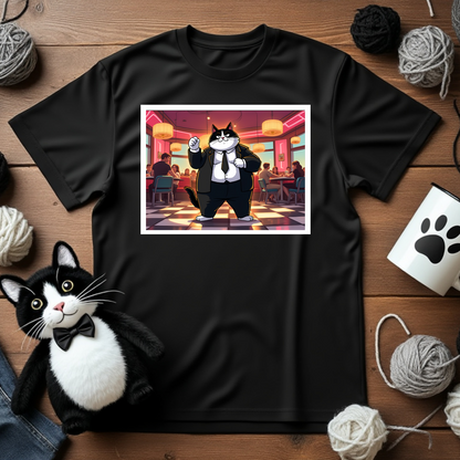 Mr. Cool Cat - The Feline Assassin T-Shirt 🔪🐾