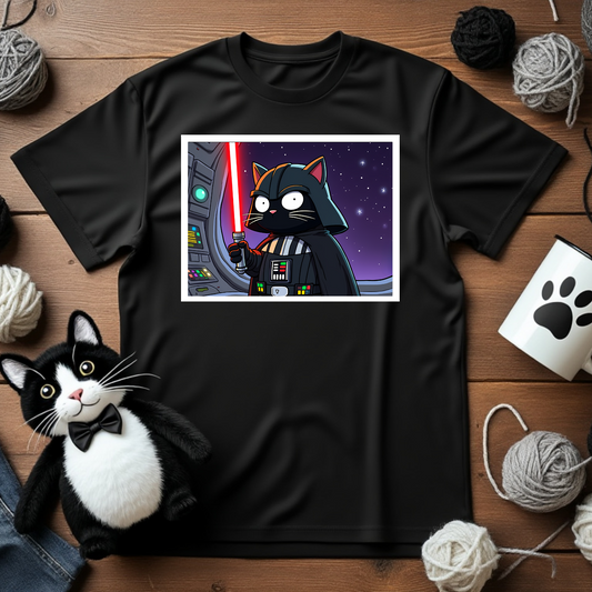 Faxy Dark Meow Tee - Embrace the Shadows🐱‍👤