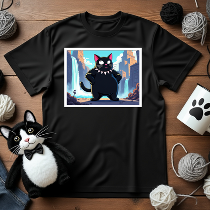 Giant Faxy Tee - Feline Titan Adventure