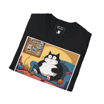 Just Faxy "Yarn Detective" Tee – Unraveling the Mystery of Fun 🧶🔍