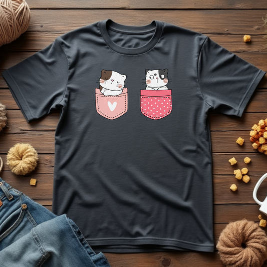 Pocket Pals Cat Tee