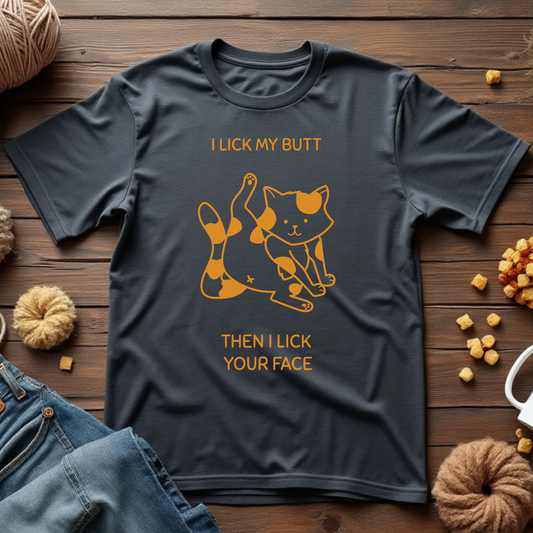 I Lick My Butt, Then I Lick Your Face Unisex Tee