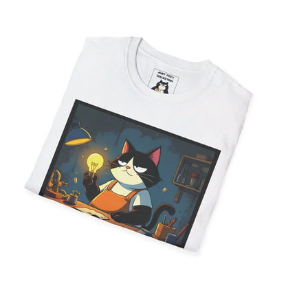 Faxy "Inventor's Spark" Tee – Illuminate Your Style! 💡🐾