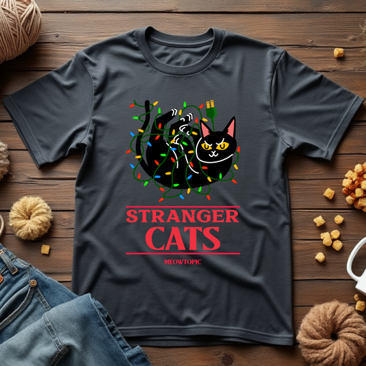 Stranger Cats Unisex Tee