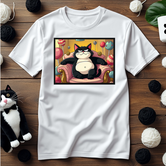 Just Faxy "Candy King" Tee – Rule Your Sweet Kingdom 🍭👑