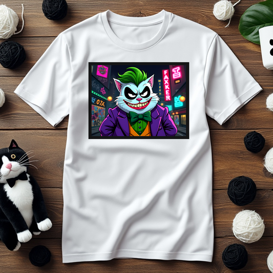 Faxy the Clown Prince T-Shirt – Embrace the Mischief! 🤡🃏