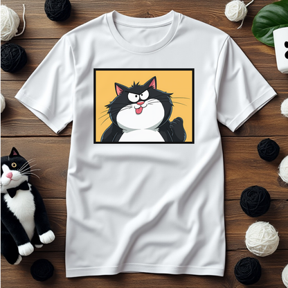 Just Faxy Mischief Tee – Faxy’s Got Attitude! 😼✌️