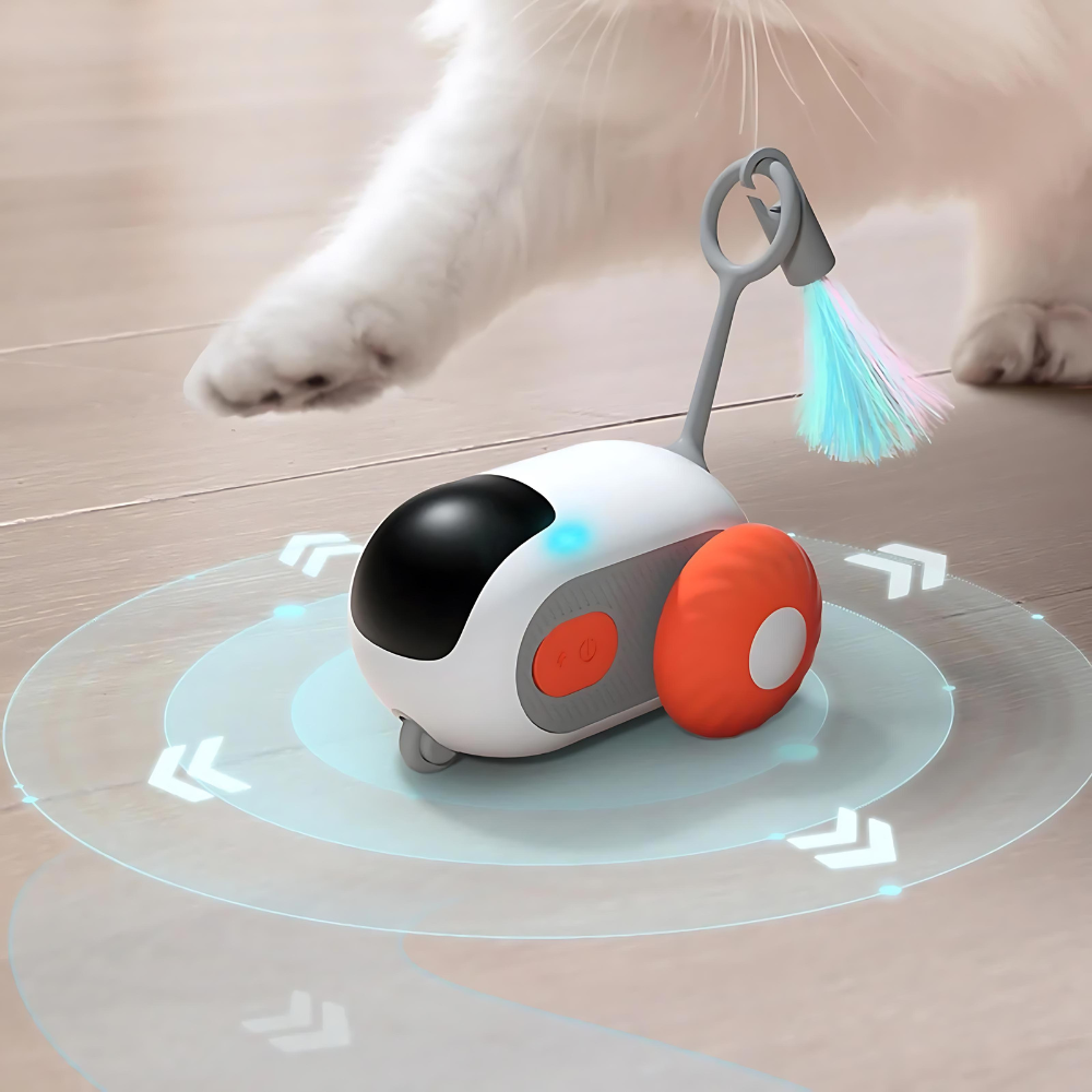 PurrPulse Smart Cat Toy Car