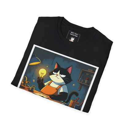 Faxy "Inventor's Spark" Tee – Illuminate Your Style! 💡🐾