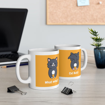 Purrfect Brew Cat Butt Mug