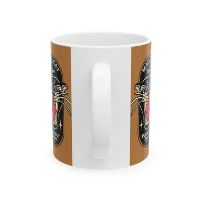 Purrfect Brew Mad Cat Mug (11oz, 15oz)