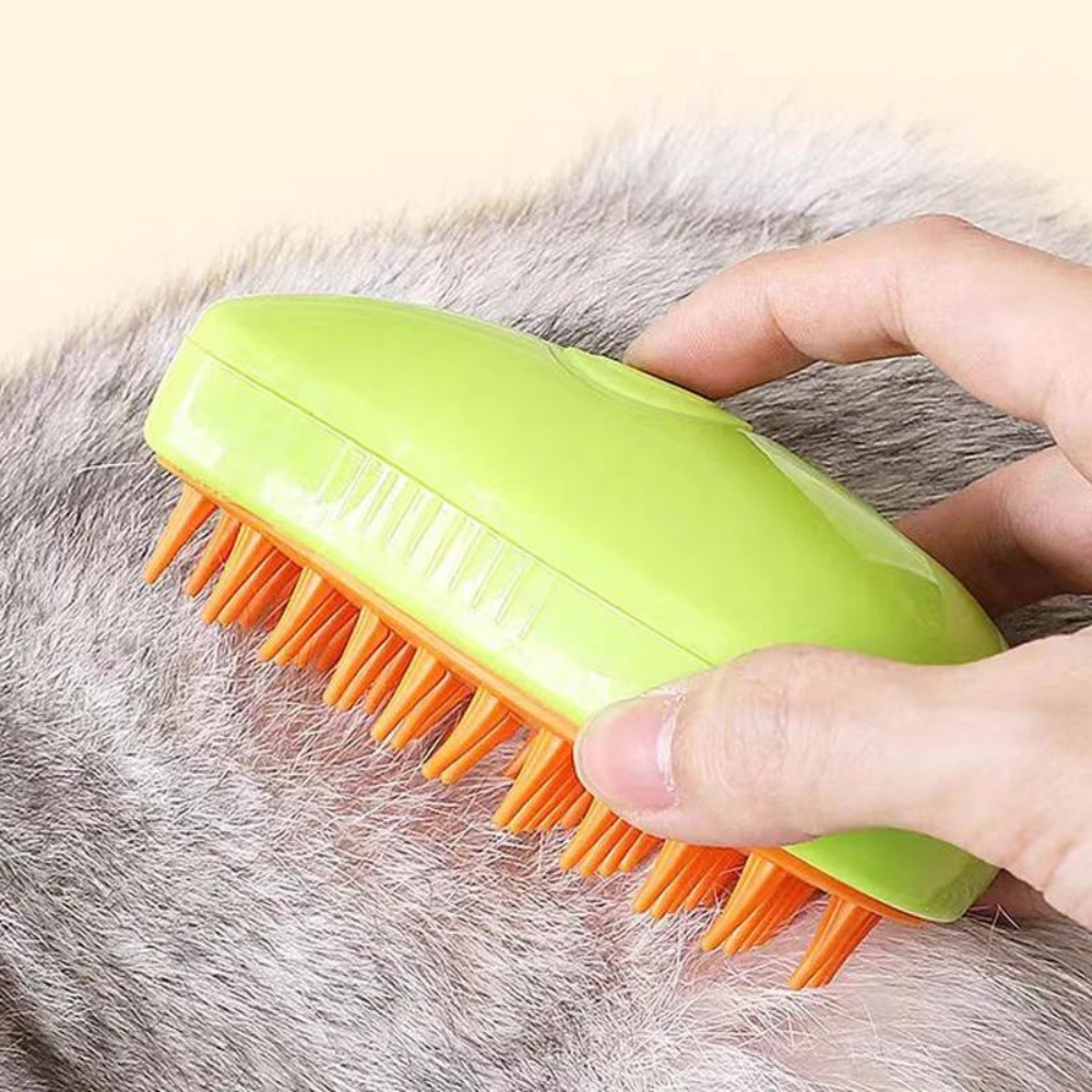 PurrfectGroom™ Steamy Spa Brush