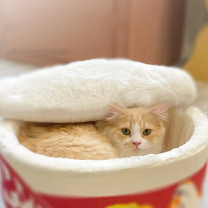 Meowtopia Signature Ramen Cat Bed