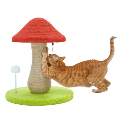 Magic Mushroom Kitty Scratch Post