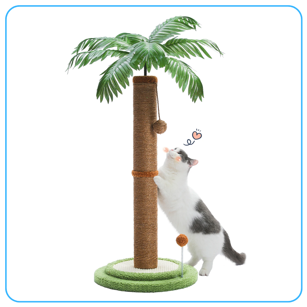 Meowtopia Palm Paradise Cat Scratching Post